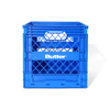 Butter Goods x Blue Note Records Collapsible Record Crate Royal Blue