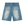 Butter Goods Warped Denim Shorts Washed Mid Blue