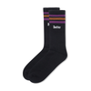 Butter Goods Stripe Socks Black