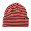 Pass~Port Organic Cotton Stripe Knit Beanie Orange Multi