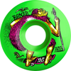 Bones OG 100's Neonderthal Green V4 100A 52mm Skateboard Wheels