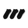 Nike Everyday Cushioned Training No-Show Socks (3 Pairs) Black