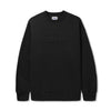 Butter Goods Cutout Applique Crewneck Black