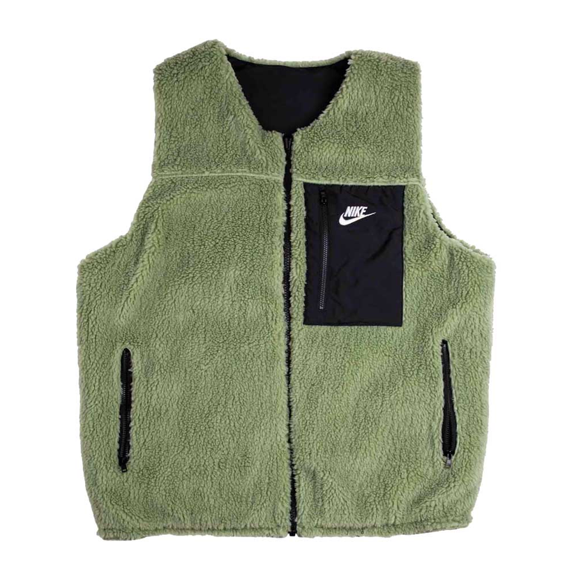 Nike NSW Winter Vest Oil Green Black Black Sail