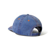 Butter Rounded Logo 6 Panel Cap Cobalt