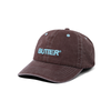 Butter Goods Rounded Logo 6 Panel Cap Redwood