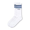 Butter Goods Stripe Socks White