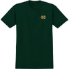 Krooked Strait Eyes T-Shirt Green/ Gold