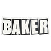 Baker Brand Logo Sticker Medium